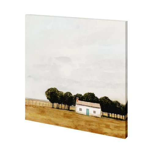 101203-S - Late July I by Victoria Borges a Hand Embellished Textured Canvas