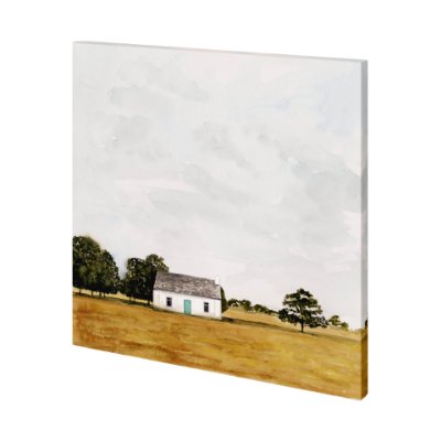 101204-S - Late July II by Victoria Borges a Hand Embellished Textured Canvas