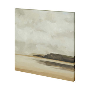 Wattwanderung I by Emma Scarvey a Hand Embellished Textured Canvas