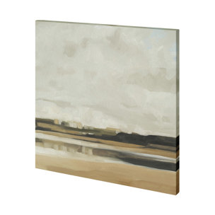 Wattwanderung II by Emma Scarvey a Hand Embellished Textured Canvas