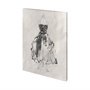 101219-S - Black Evening Gown I by Ethan Harper a Hand Embellished Textured Canvas