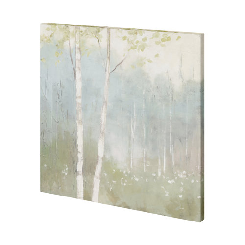 101263-S - Spring Fling I Cool by Mercana Studio a Hand Embellished Textured Canvas