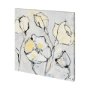 101266-L - Again III with Yellow by Mercana Studio a Hand Embellished Textured Canvas