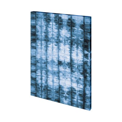 101273-S - Kanari II Indigo by Mercana Studio a Hand Embellished Textured Canvas