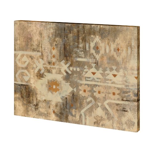 101278-L - Southwest Design III by Mercana Studio a Hand Embellished Textured Canvas