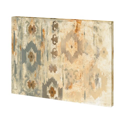 101279-L - Southwest Design IV by Mercana Studio a Hand Embellished Textured Canvas