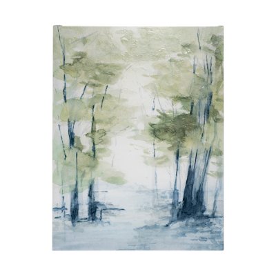 101294-L - Forest Dew I by Melody Ducharme  a Hand Embellished Textured Canvas