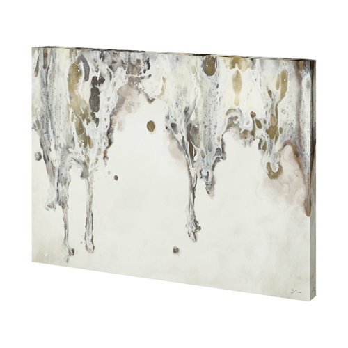 101297-L - Icarus II by Mercana Studio a Hand Embellished Textured Canvas