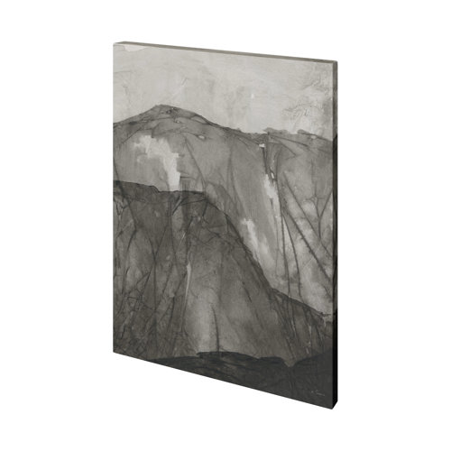 101307-S - Rising Ridge I by Mercana Studio a Hand Embellished Textured Canvas