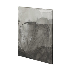 Rising Ridge II by Mercana Studio a Hand Embellished Textured Canvas