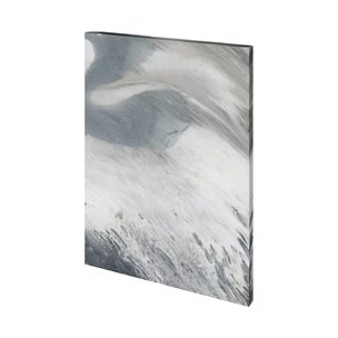 Are One III by Gabrielle Crawford a Hand Embellished Textured Canvas