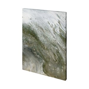 Equatorial Drift III by Gabrielle Crawford a Hand Embellished Textured Canvas