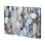 101347-L - River Rocks 2 by Mercana Studio a Hand Embellished Textured Canvas