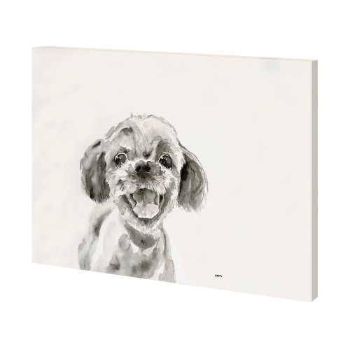 101357-S - Walk Time 3 by Mercana Studio a Hand Embellished Textured Canvas