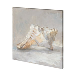 Impressionist Shell Study I by Mercana Studio a Hand Embellished Textured Canvas