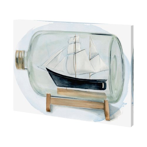 101367-S - Sail the Seas II by Jennifer Paxton Parker a Hand Embellished Textured Canvas