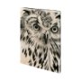 101376-S - Charcoal Owl I by Jennifer Paxton Parker a Hand Embellished Textured Canvas