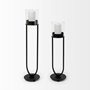 67811 - Salah I Small Black Iron Table Candle Holder 