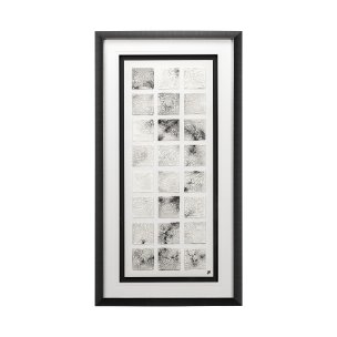 Cracking Blocks by Studio M a handmade Original Framed Artwork under Glass