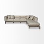 68182-AB - Denali III Beige Upholstered Wooden Frame Sectional