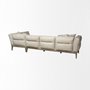 68182-AB - Denali III Beige Upholstered Wooden Frame Sectional