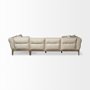 68182-AB - Denali III Beige Upholstered Wooden Frame Sectional