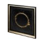 12765 - Halo II (Black) by Studio M a handmade Original Framed Artwork under Glass