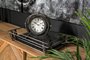 68083 - Gaston Gray Metal Circular Table Clock