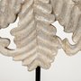 68170 - Kamara II (Large) 16L x 4W White Washed Wood W/Antiqued Silver  Botanical Decorative Object