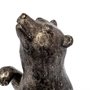 68069 - Sleuth (Set of 2) 9L x 8W Grizzly Bear Bookends
