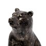 68069 - Sleuth (Set of 2) 9L x 8W Grizzly Bear Bookends