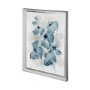 12733 - Aubretia I by Melody Ducharme a Hand Embellished Textured Framed Art Print Matted under Glass