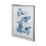 12734 - Aubretia II by Melody Ducharme a Hand Embellished Textured Framed Art Print Matted under Glass