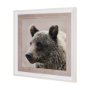 12648 - Bear Focus - Hush by Wink Gaines a Hand Embelished Textured Framed Art Photo Matted under Glass