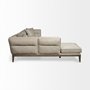 68183-AB - Denali IV 121" Beige Upholstered Wooden Frame Left Four Seater Sectional