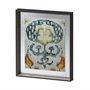 12916 - Bohemian Ikat I by Chariklia Zarris a Hand Embellished Textured Framed Art Print Matted under Glass