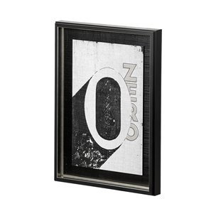 Value Collector 0 by Mercana Studio a Hand Embellished Textured Framed Art Print