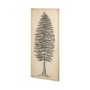 101431-L - Pacific North West Tree Sketch II by Melissa Wang a Hand Embellished Textured Canvas
