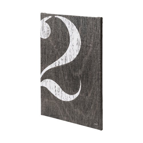 101440-L - Value Collector 2 by Alarm a Hand Embellished Textured Canvas