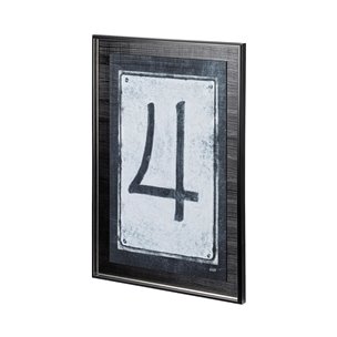 Value Collector 4 by Mercana Studio a Hand Embellished Textured Framed Art Print