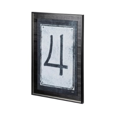 12933 - Value Collector 4 by Mercana Studio a Hand Embellished Textured Framed Art Print