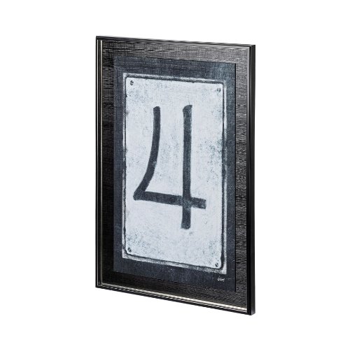 12933 - Value Collector 4 by Mercana Studio a Hand Embellished Textured Framed Art Print