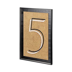 Value Collector 5 by Mercana Studio a Hand Embellished Textured Framed Art Print