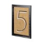 12934 - Value Collector 5 by Mercana Studio a Hand Embellished Textured Framed Art Print