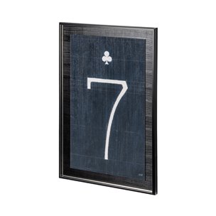 Value Collector 7 by Mercana Studio a Hand Embellished Textured Framed Art Print