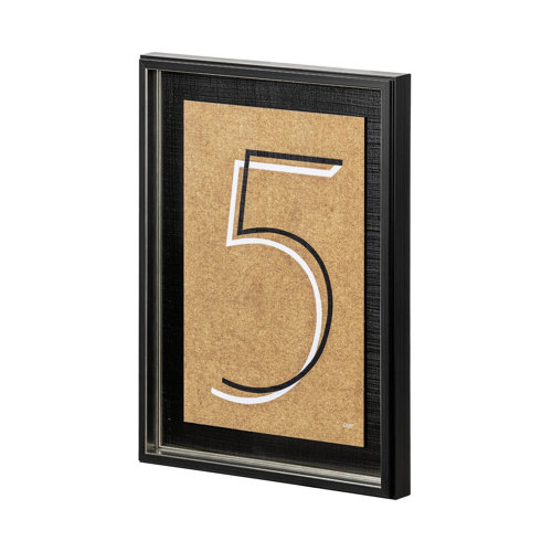 12944 - Value Collector 5 by Mercana Studio a Hand Embellished Textured Framed Art Print