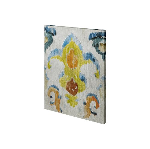 101434-S - Bohemian Ikat II by Chariklia Zarris a Hand Embellished Textured Canvas