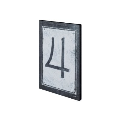 101442-S - Value Collector 4 by Alarm a Hand Embellished Textured Canvas