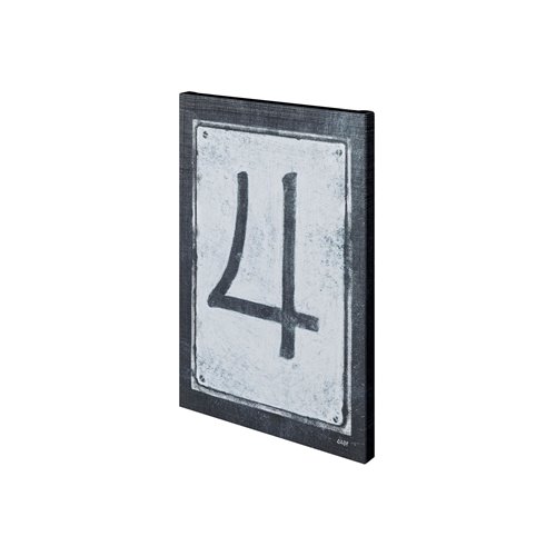 101442-S - Value Collector 4 by Alarm a Hand Embellished Textured Canvas