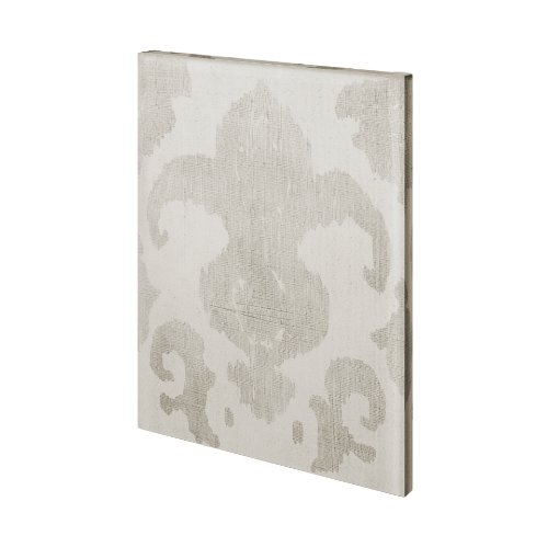 101453-L - Shadow Ikat II (L) by Chariklia Zarris a Hand Embellished Textured Canvas